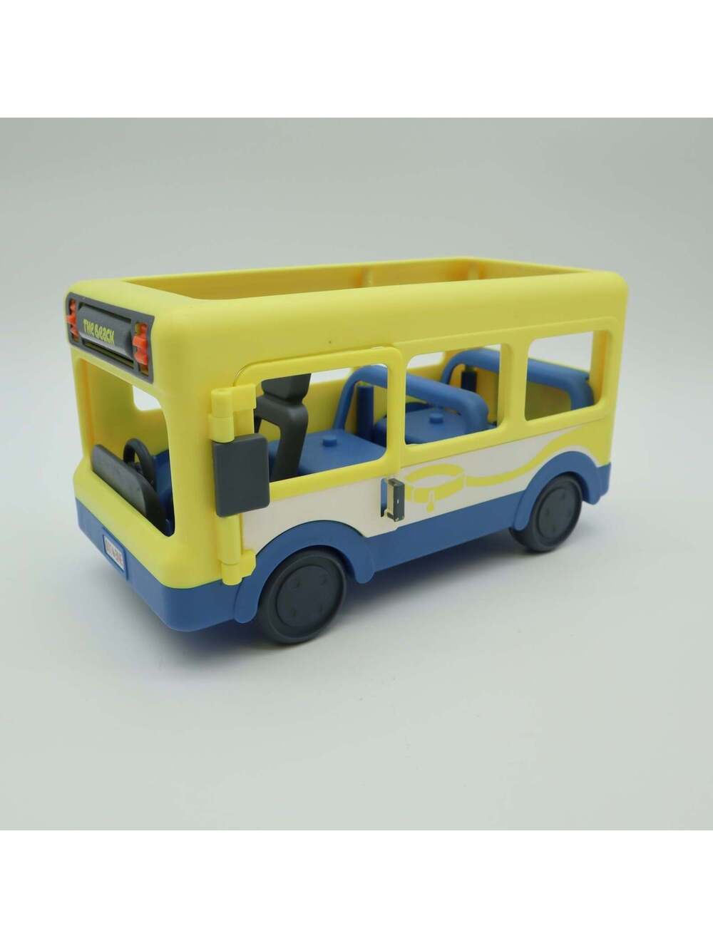 Moose Toys Bluey Bus Vehicle Yellow Brisbane Adventure School Bus Toy Loose